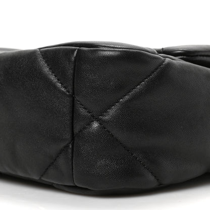 Chanel Lambskin Quilted Medium Chanel 19 Flap Black 9 of 9