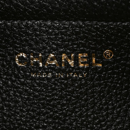 Chanel Grained Calfskin Boucle Urban Essentials Small Shopping Bag Black Ivory 6 of 10