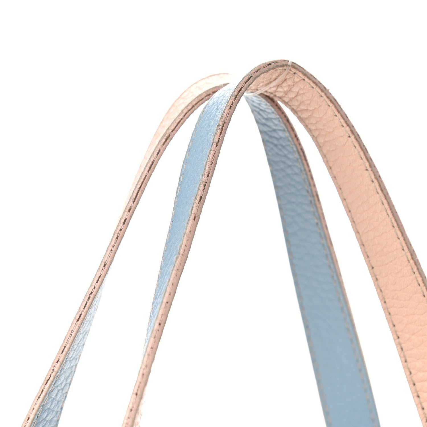Fendi Zucchino Vitello Shopping Tote Beige Pastel Cipria 16 of 18