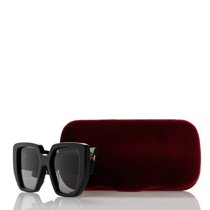 Gucci Acetate Square Frame Sunglasses GG0956S Black 8 of 8