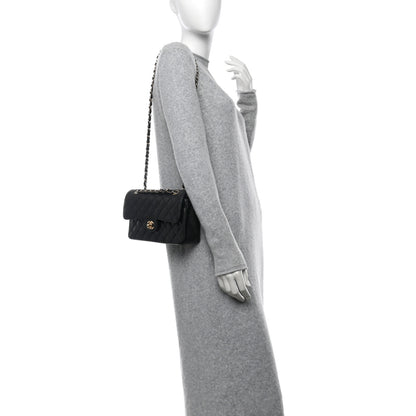 Chanel Caviar Quilted Small Double Flap Black 2 of 10