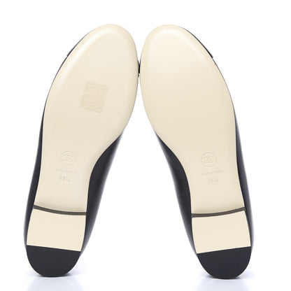 Chanel Lambskin Camellia Ballerina Flats 38.5 Black 5 of 8
