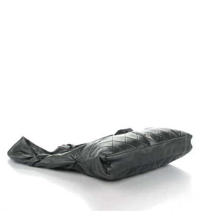 Chanel Lambskin Quilted Large Girl Bag Black 4 of 7