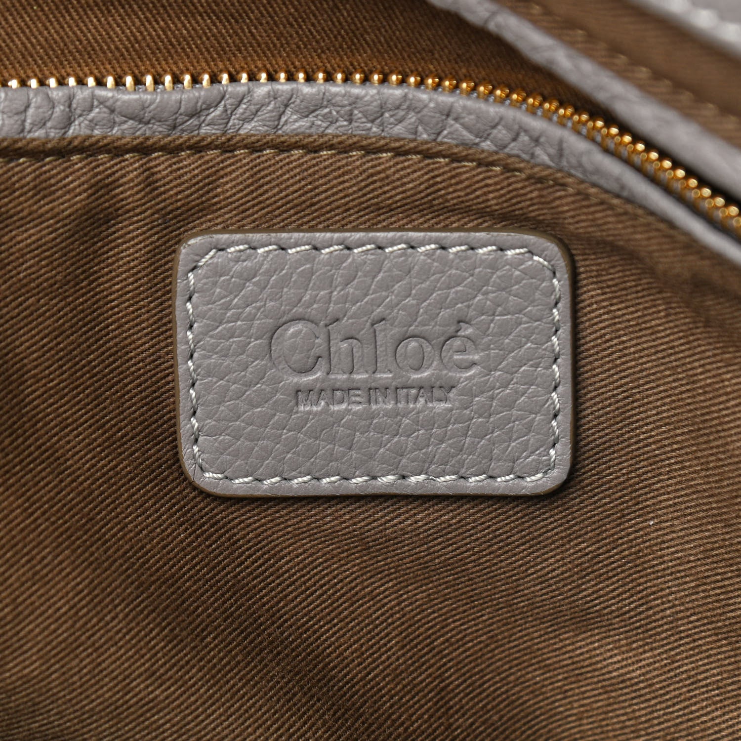Chloe Calfskin Large New Marcie Tote Cashmere Grey 6 of 11