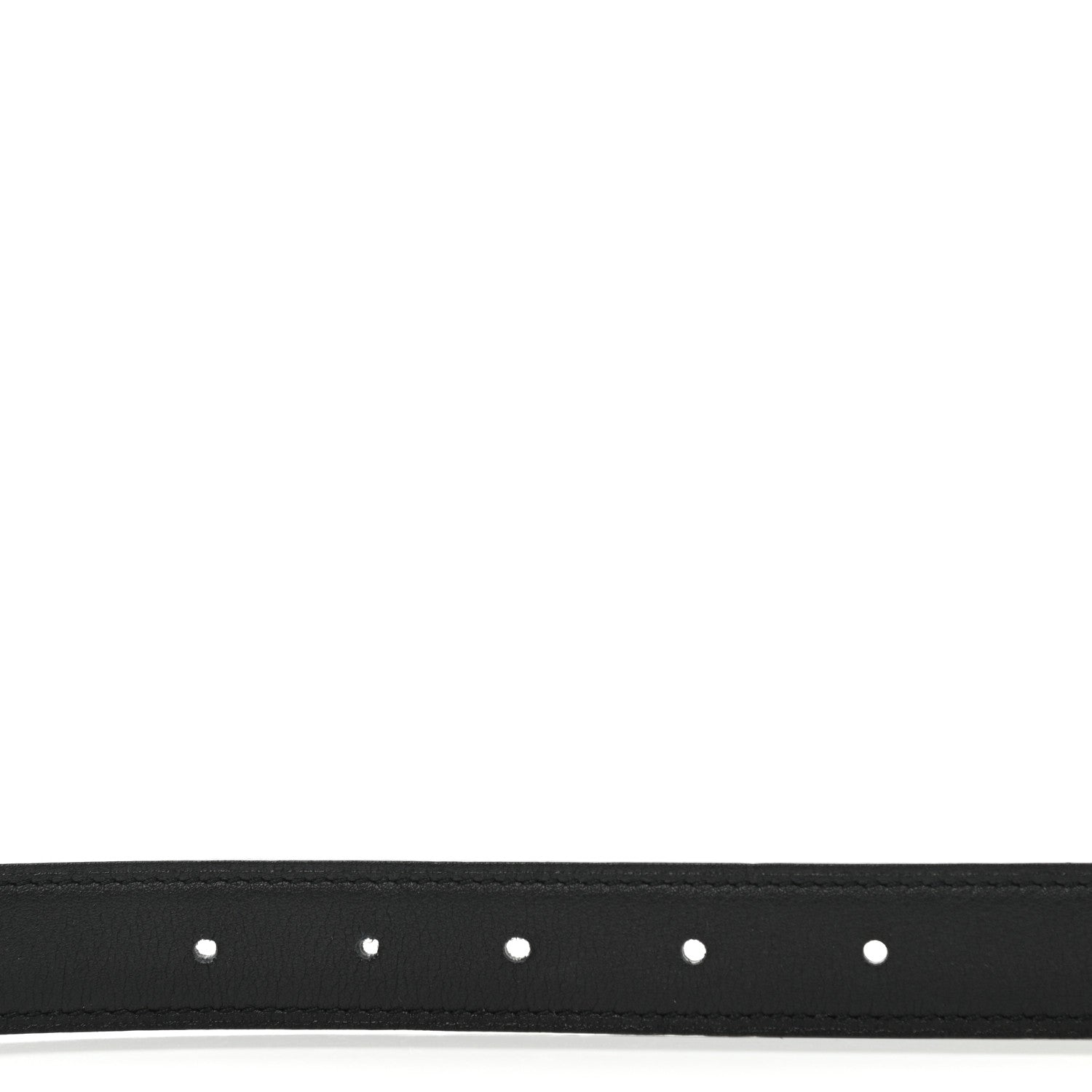 Hermes Swift Epsom 24mm Gamma Belt 90 Black Etoupe 4 of 5