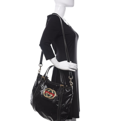 Gucci Dialux Medium Britt Tote Black 2 of 13