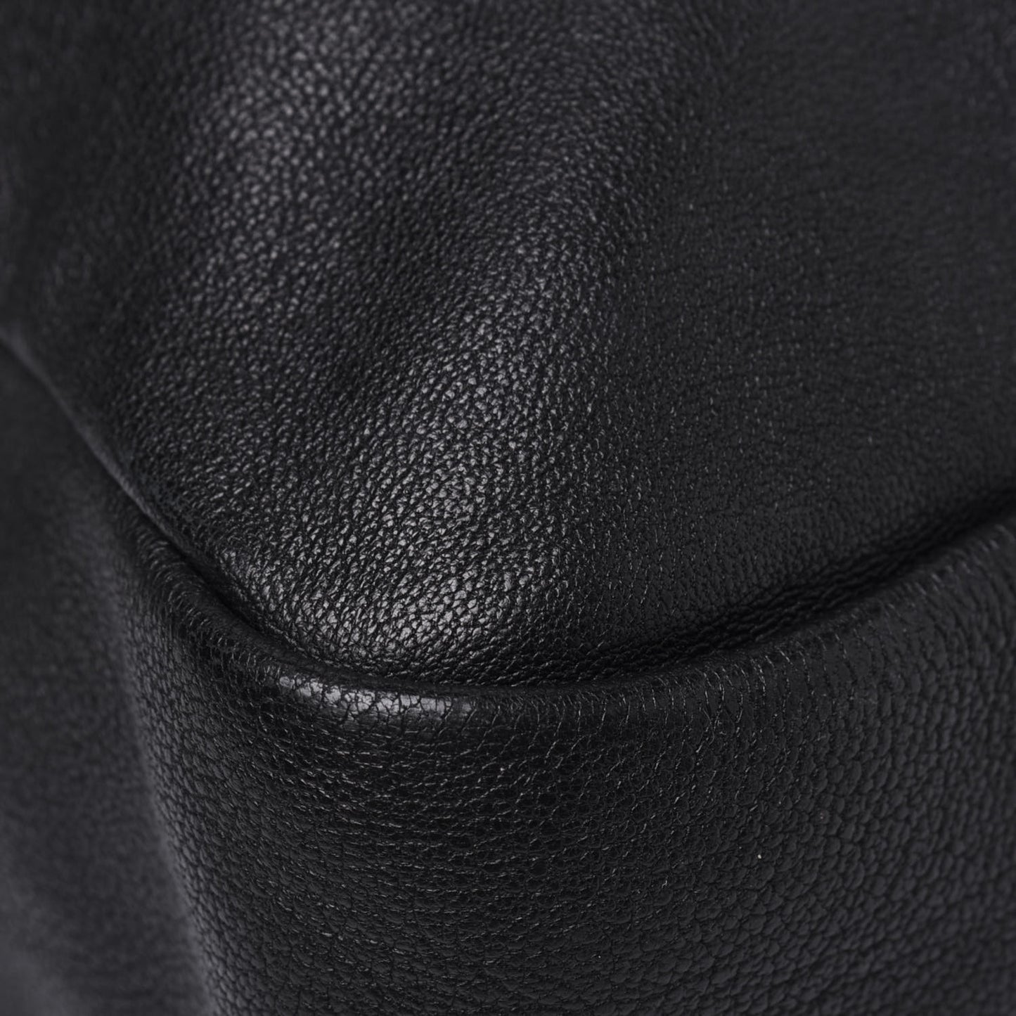 Sheepskin Vanessa Chain Shoulder Bag Black