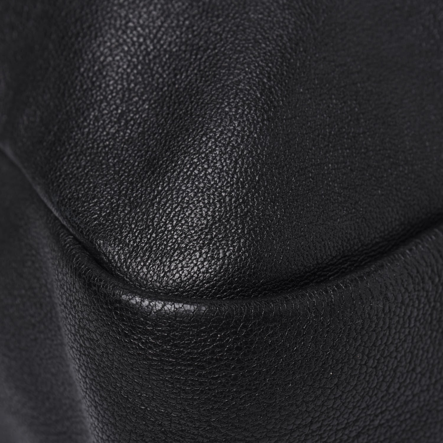 Chloe Sheepskin Vanessa Chain Shoulder Bag Black 15 of 23