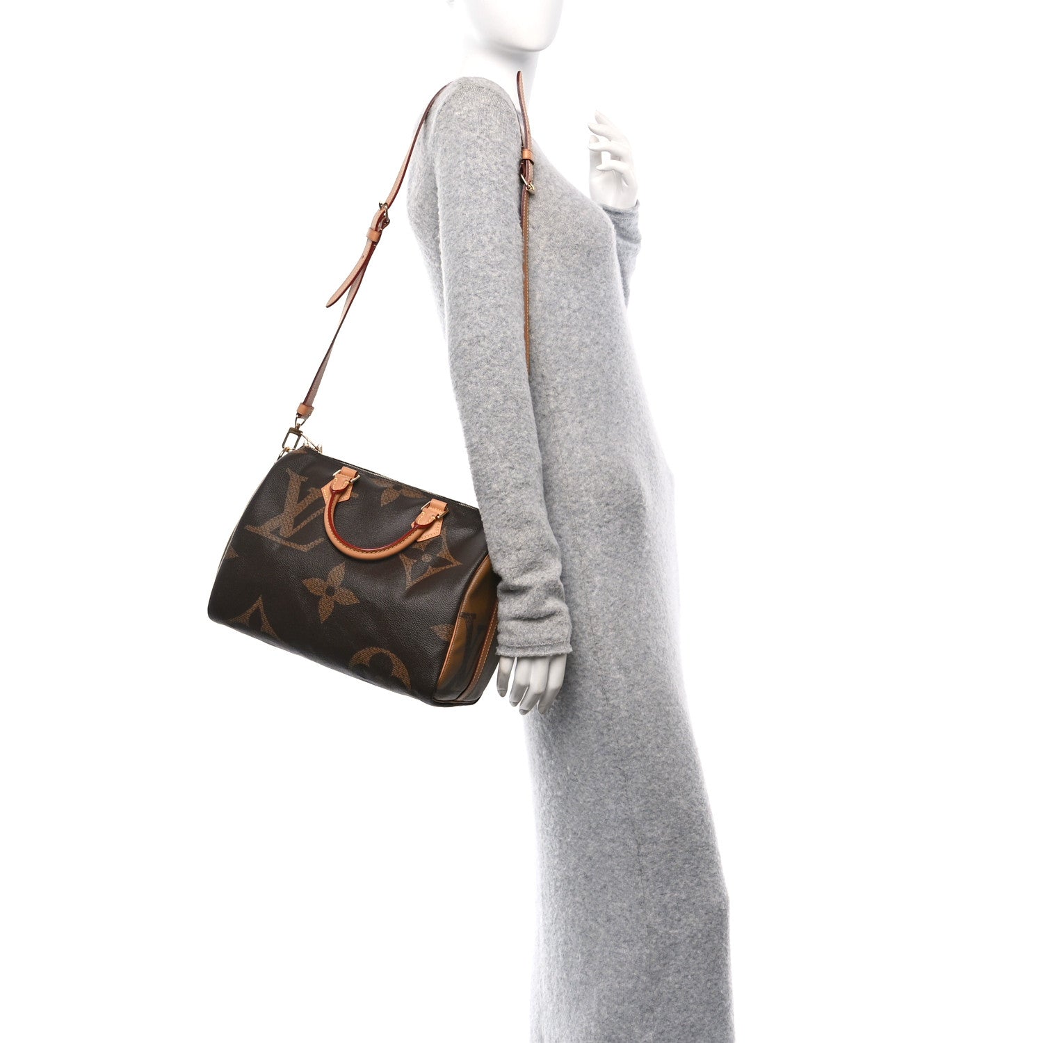 Louis Vuitton Reverse Monogram Giant Speedy Bandouliere 30 2 of 10