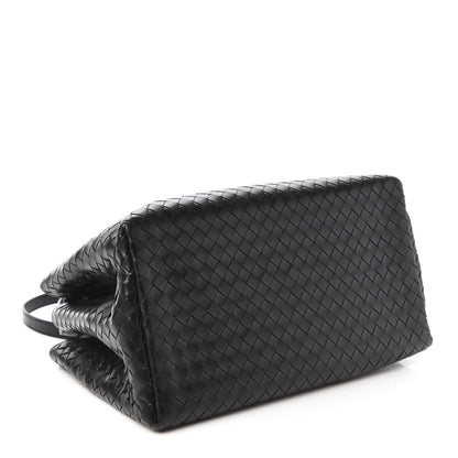 Bottega Veneta Light Calf Intrecciato Small Roma Black 4 of 8