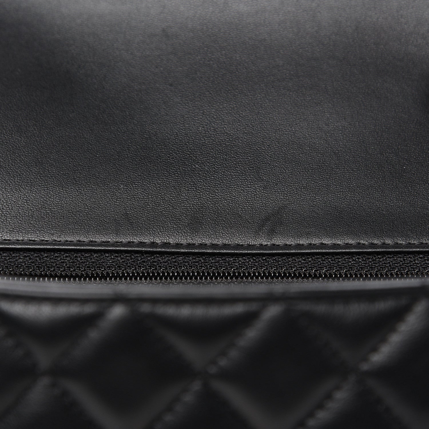 Chanel Lambskin Quilted Mini Rectangular Flap Black 7 of 11