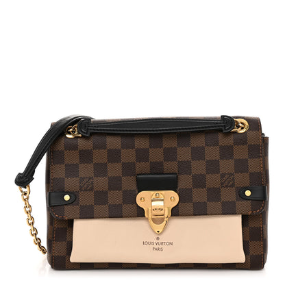 Louis Vuitton Damier Ebene Vavin PM Creme 1 of 9