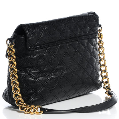 Marc Jacobs Lambskin Quilted The XL Single Flap Black 3 of 10