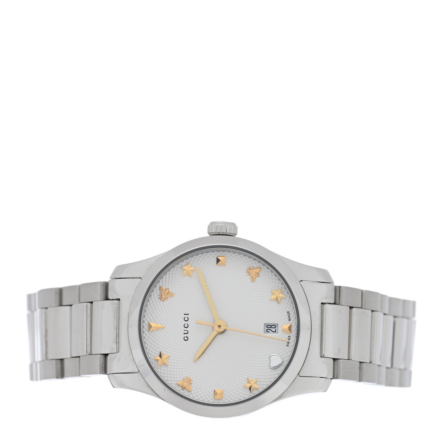 Stainless Steel 27mm G-Timeless Charm Quartz Watch