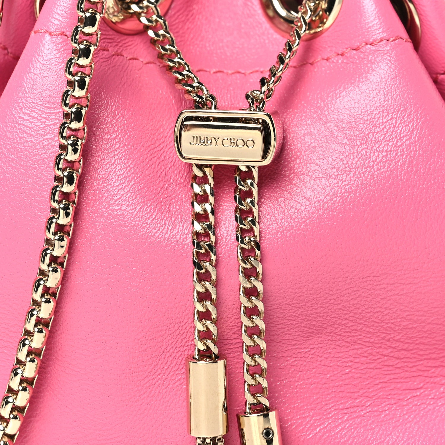 Jimmy Choo Lambskin Micro Bon Bon Bag Candy Pink 8 of 11