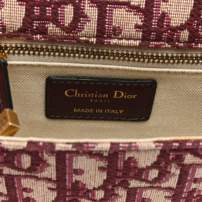 Christian Dior Oblique DiorAddict Flap Bag Burgundy 5 of 8