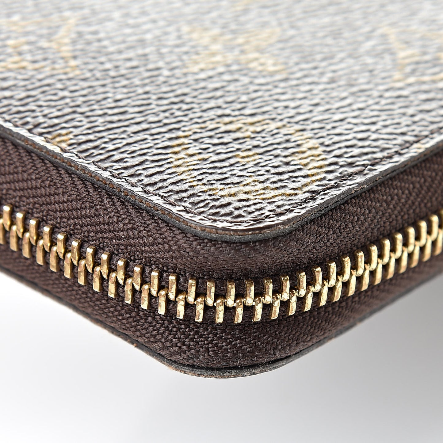 Monogram Clemence Wallet Rose Ballerine