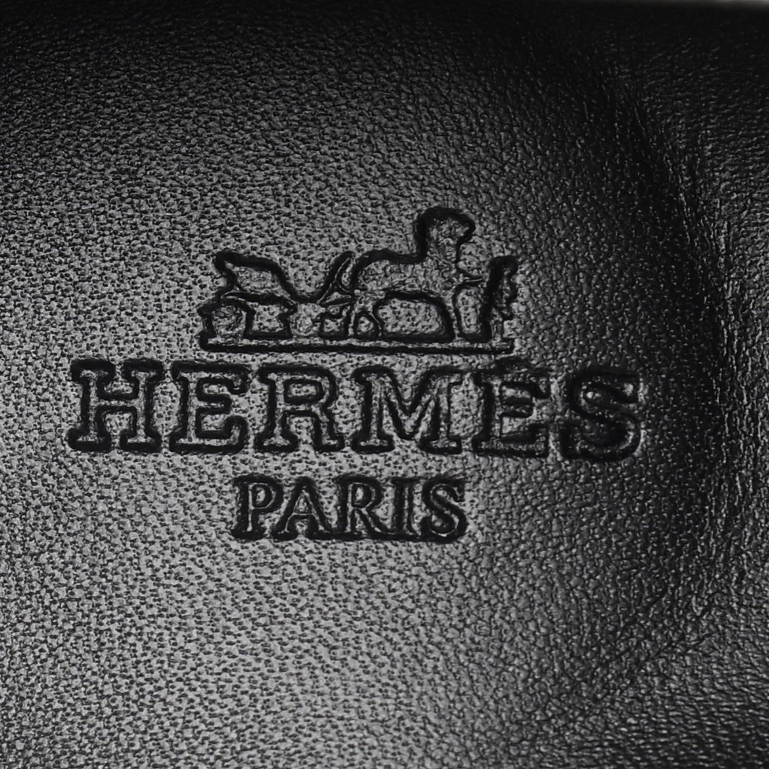 Hermes Metallic Chevre Womens Royal Loafers 38 Gris Argente 9 of 11