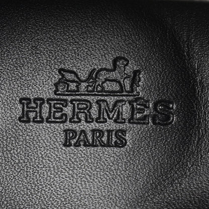 Hermes Metallic Chevre Womens Royal Loafers 38 Gris Argente 9 of 11