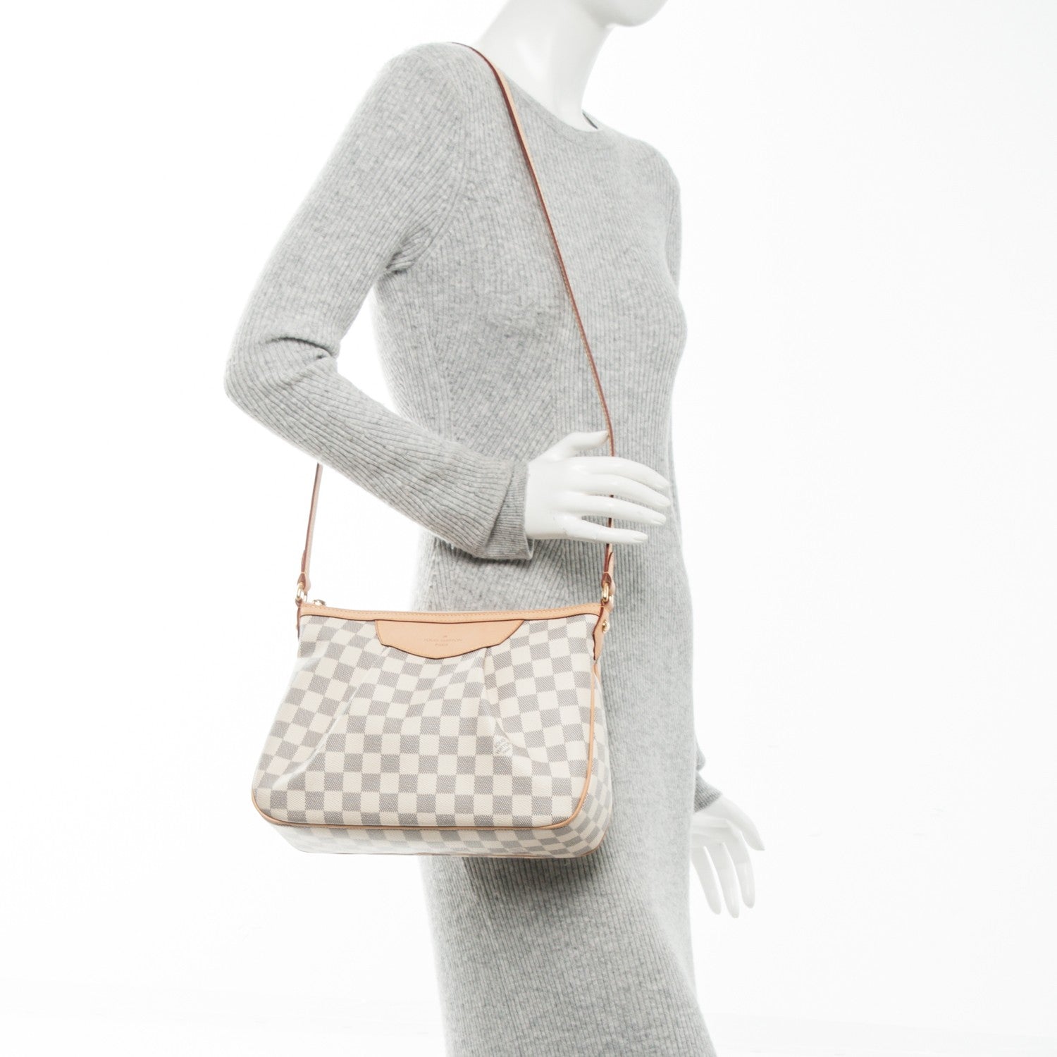 Louis Vuitton Damier Azur Siracusa PM 2 of 7