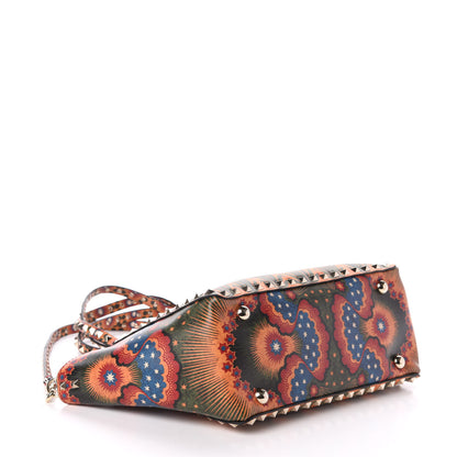 Valentino Garavani Vitello Enchanted Wonderland Small Rockstud Tote Rosso 4 of 9