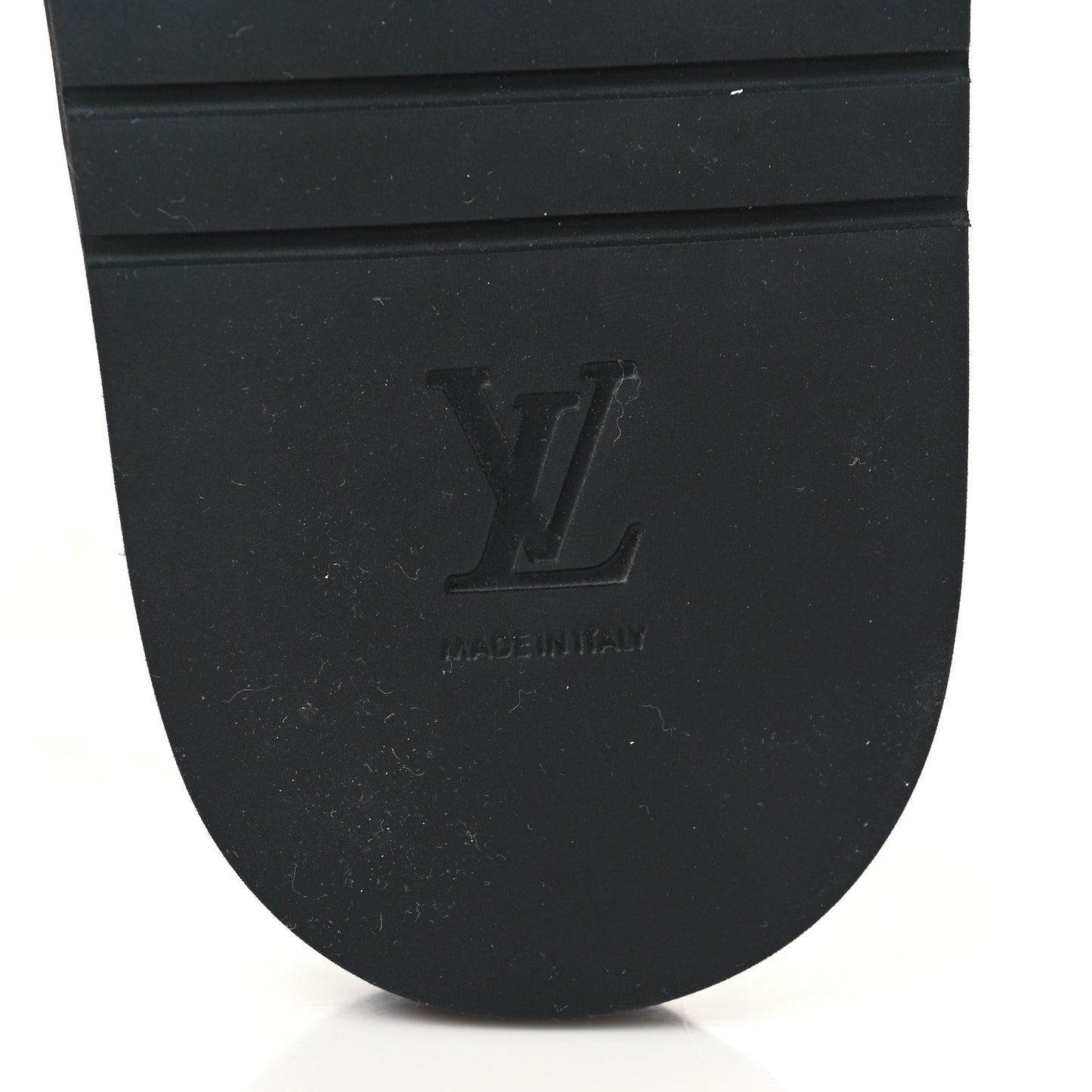 X NBA Calfskin Monogram Embossed Mens Miami Mule 9 Black
