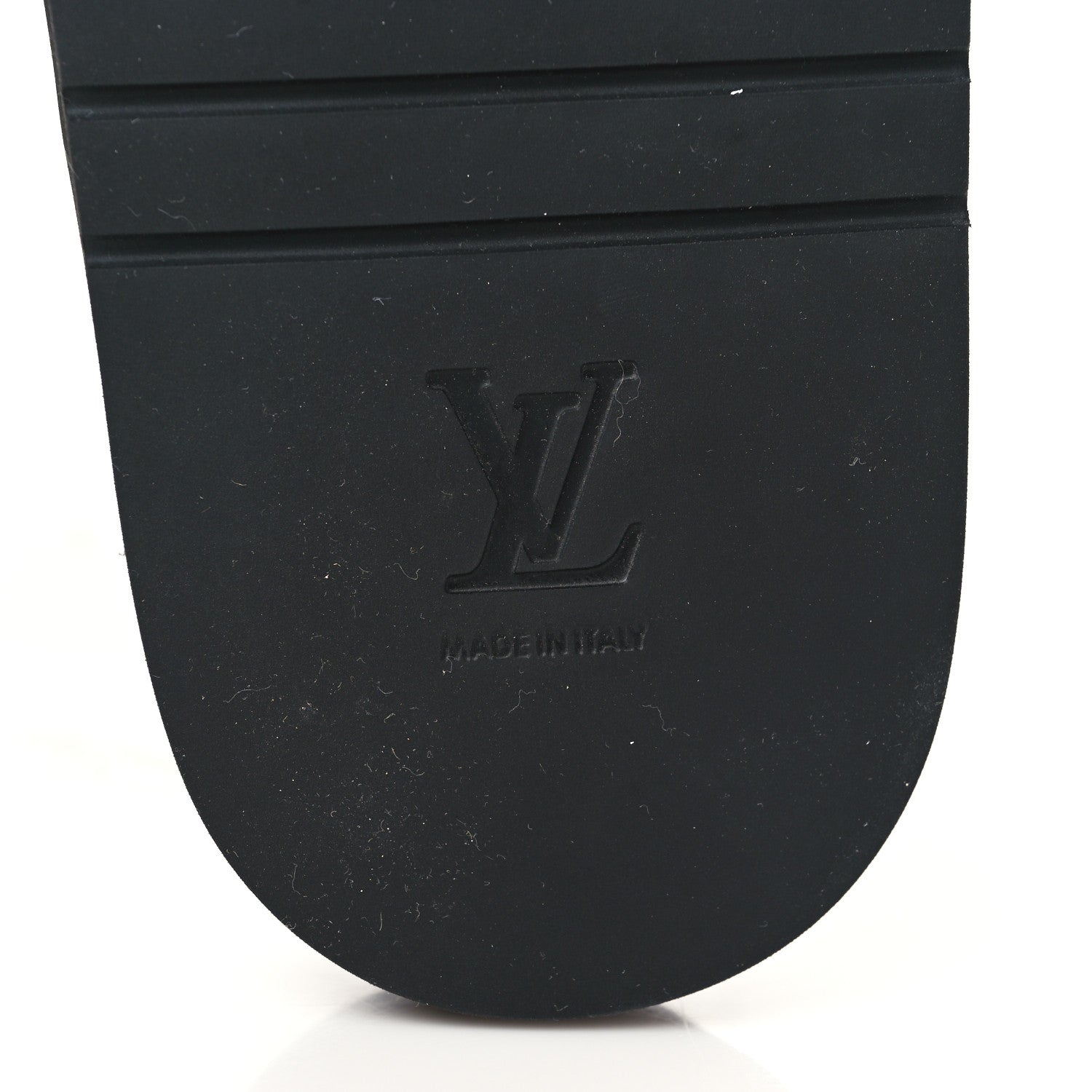 Louis Vuitton X NBA Calfskin Monogram Embossed Mens Miami Mule 9 Black 6 of 9