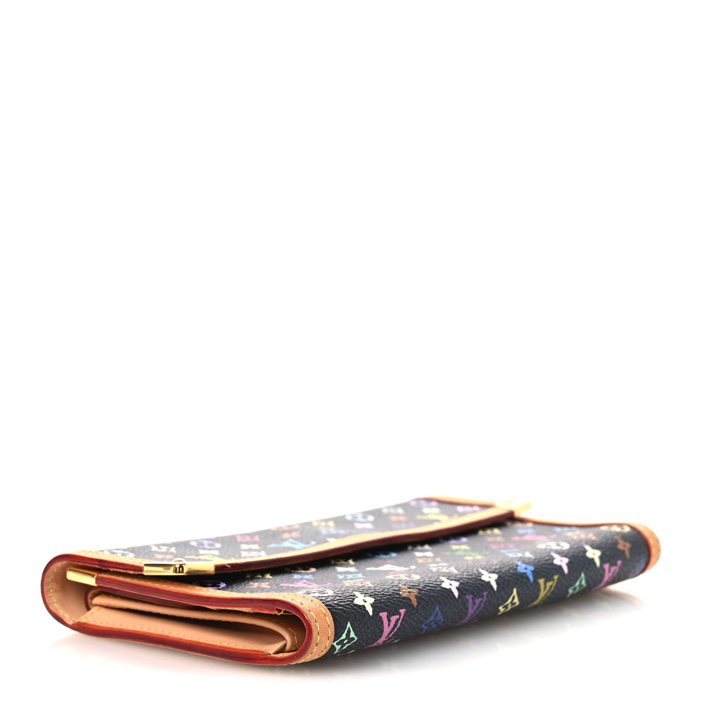 Monogram Multicolor Porte Tresor International Wallet Black