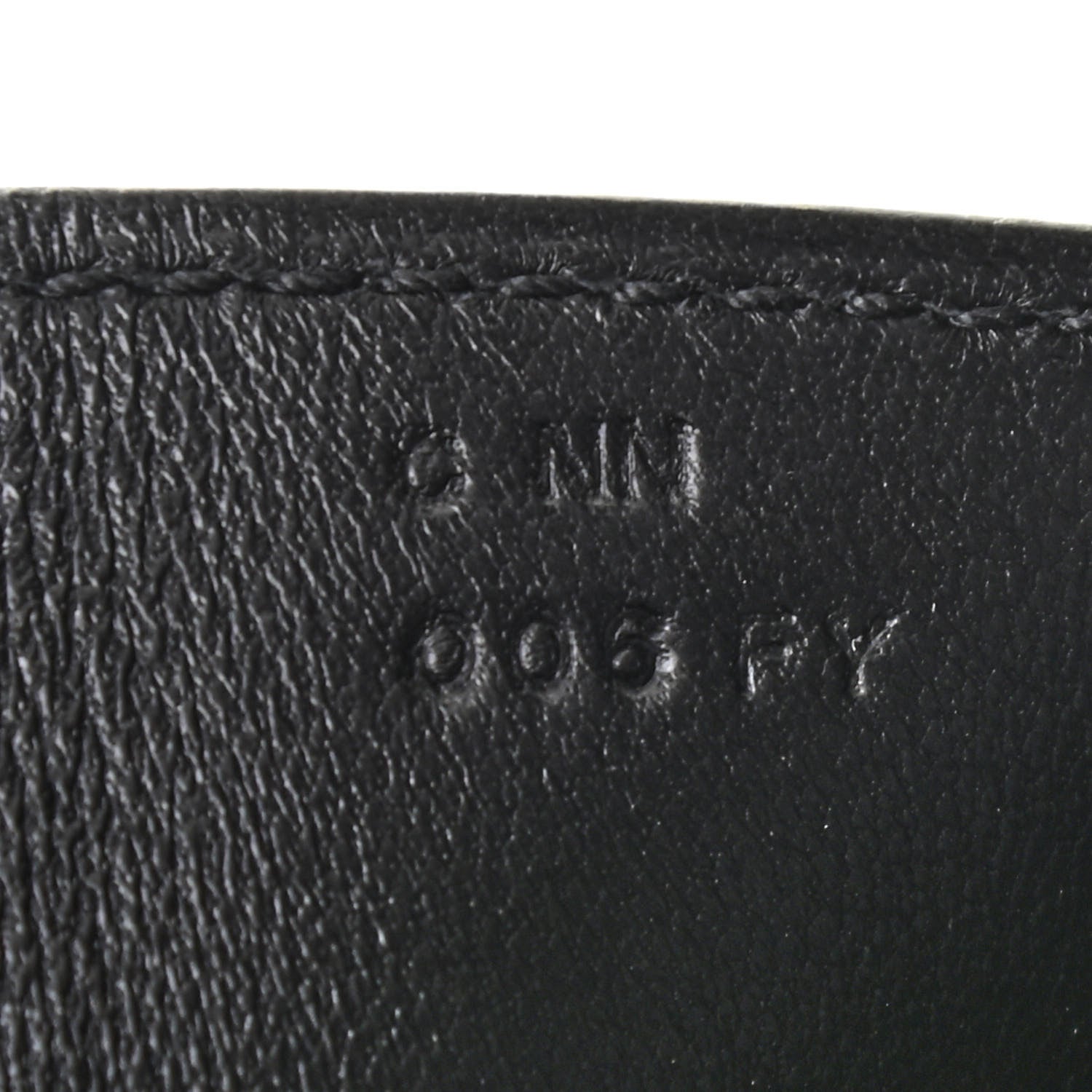 Hermes Epsom Fleche D'Or Clutch Black 7 of 9