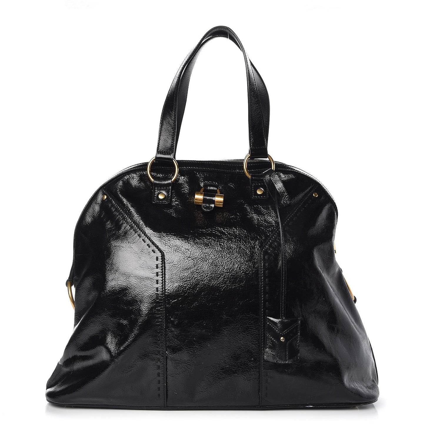 Patent Oversized Muse Black