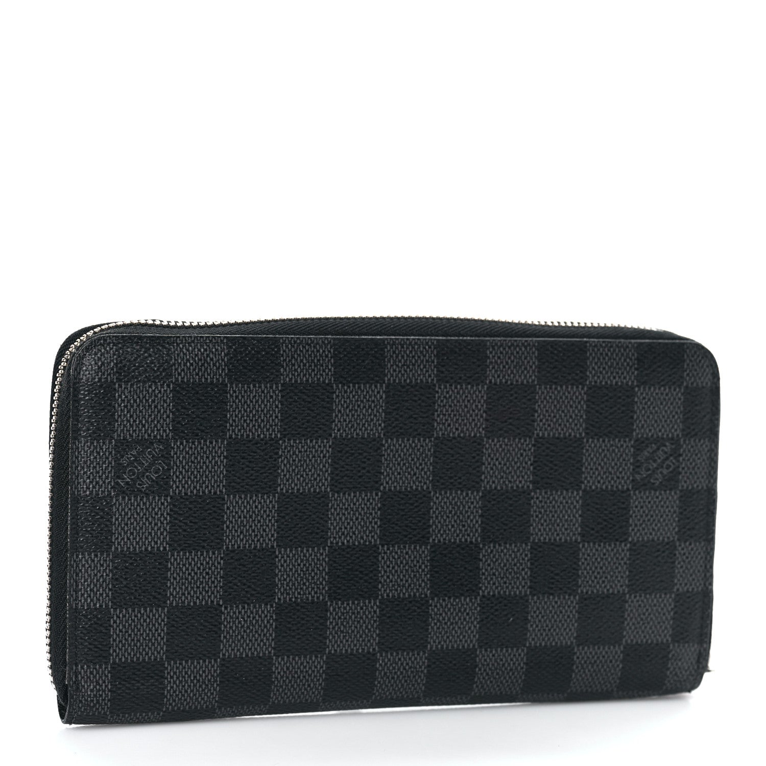 Louis Vuitton Damier Graphite Zippy Organizer Wallet 3 of 9