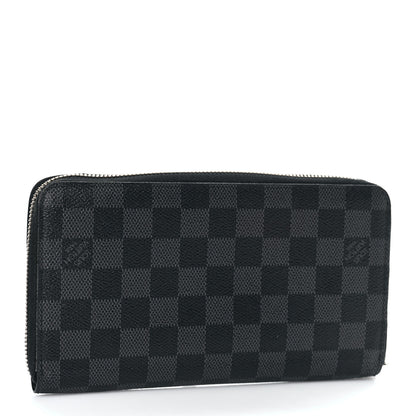Louis Vuitton Damier Graphite Zippy Organizer Wallet 3 of 9