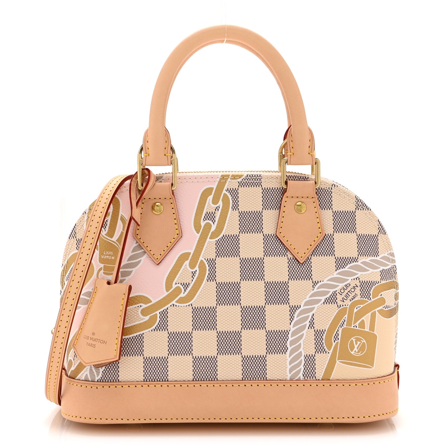 Damier Azur Nautical Alma BB