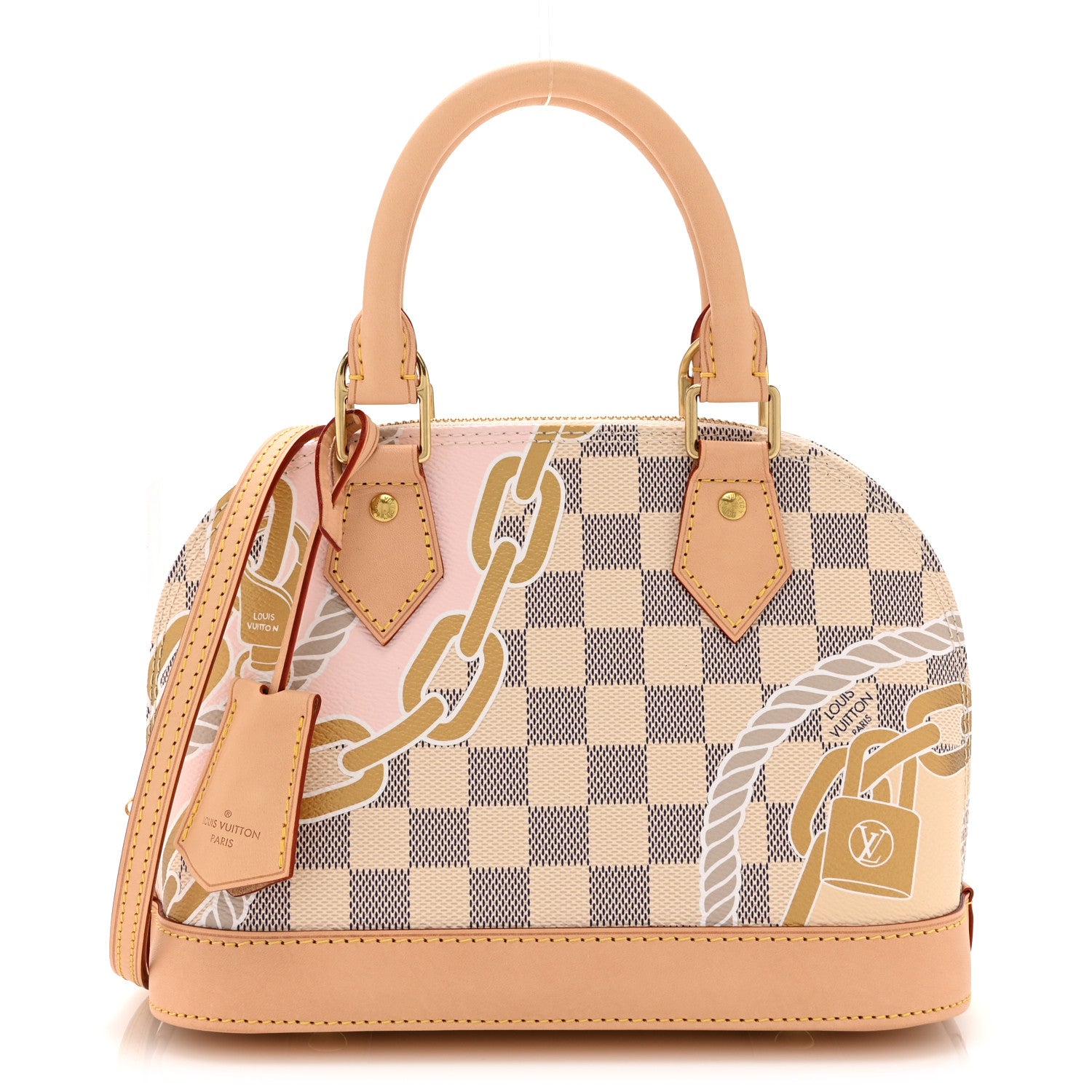 Louis Vuitton Damier Azur Nautical Alma BB 1 of 9
