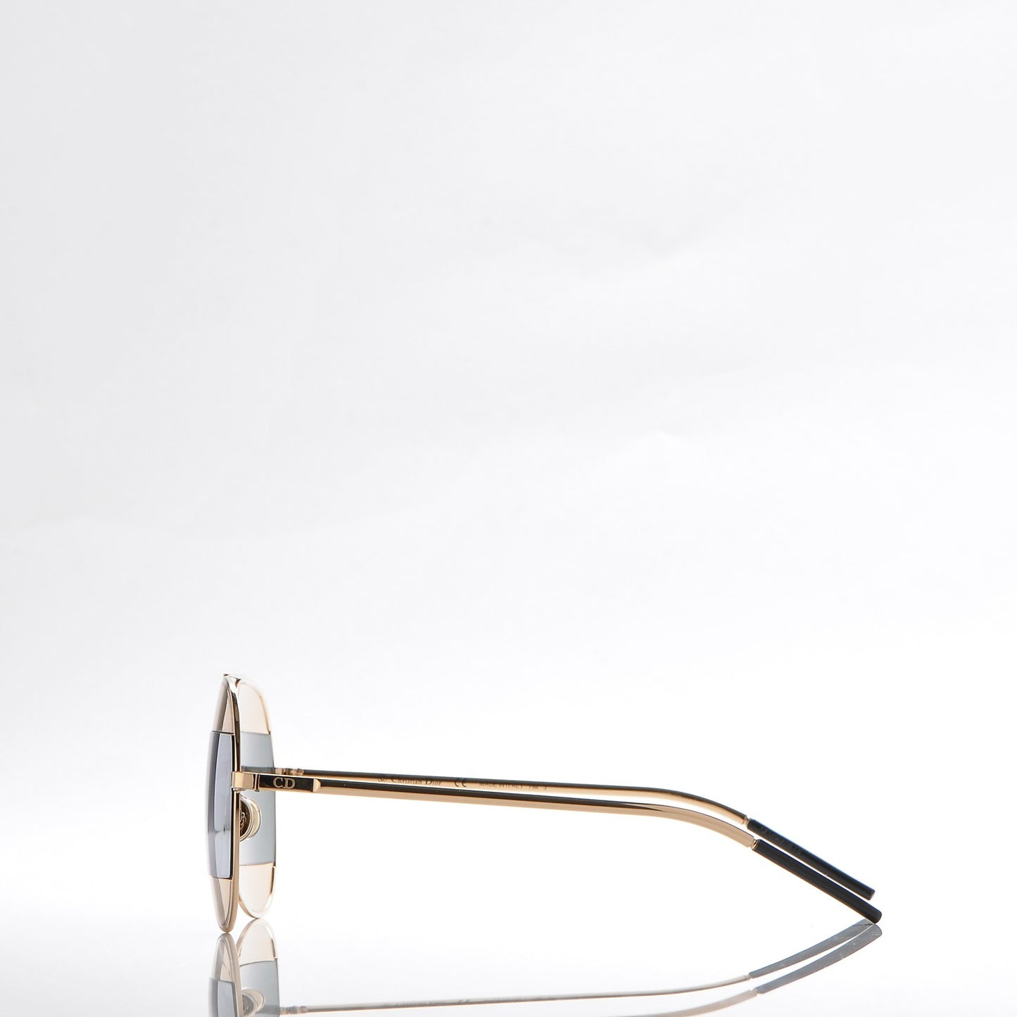 Split 1 Aviator Sunglasses Gold