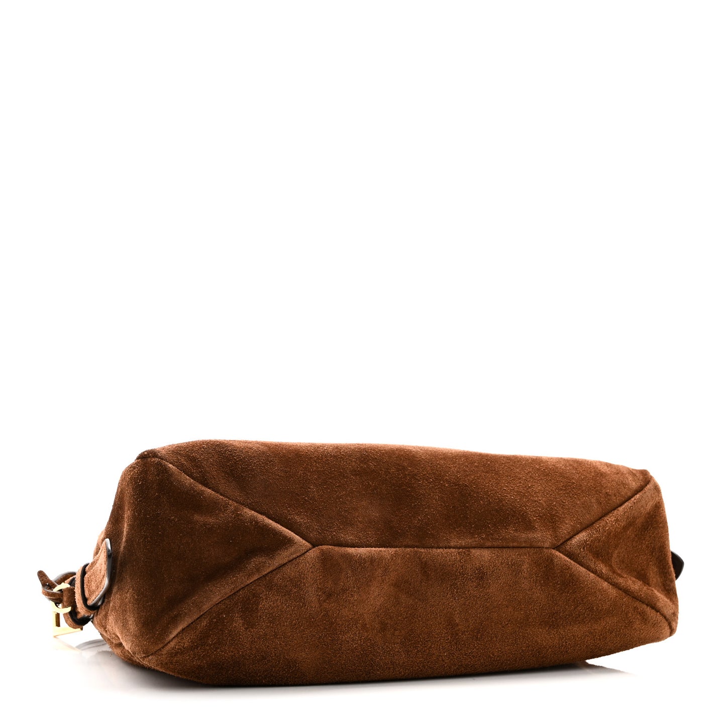 Scamosciato Suede Medium Aimee Shoulder Bag Cacao