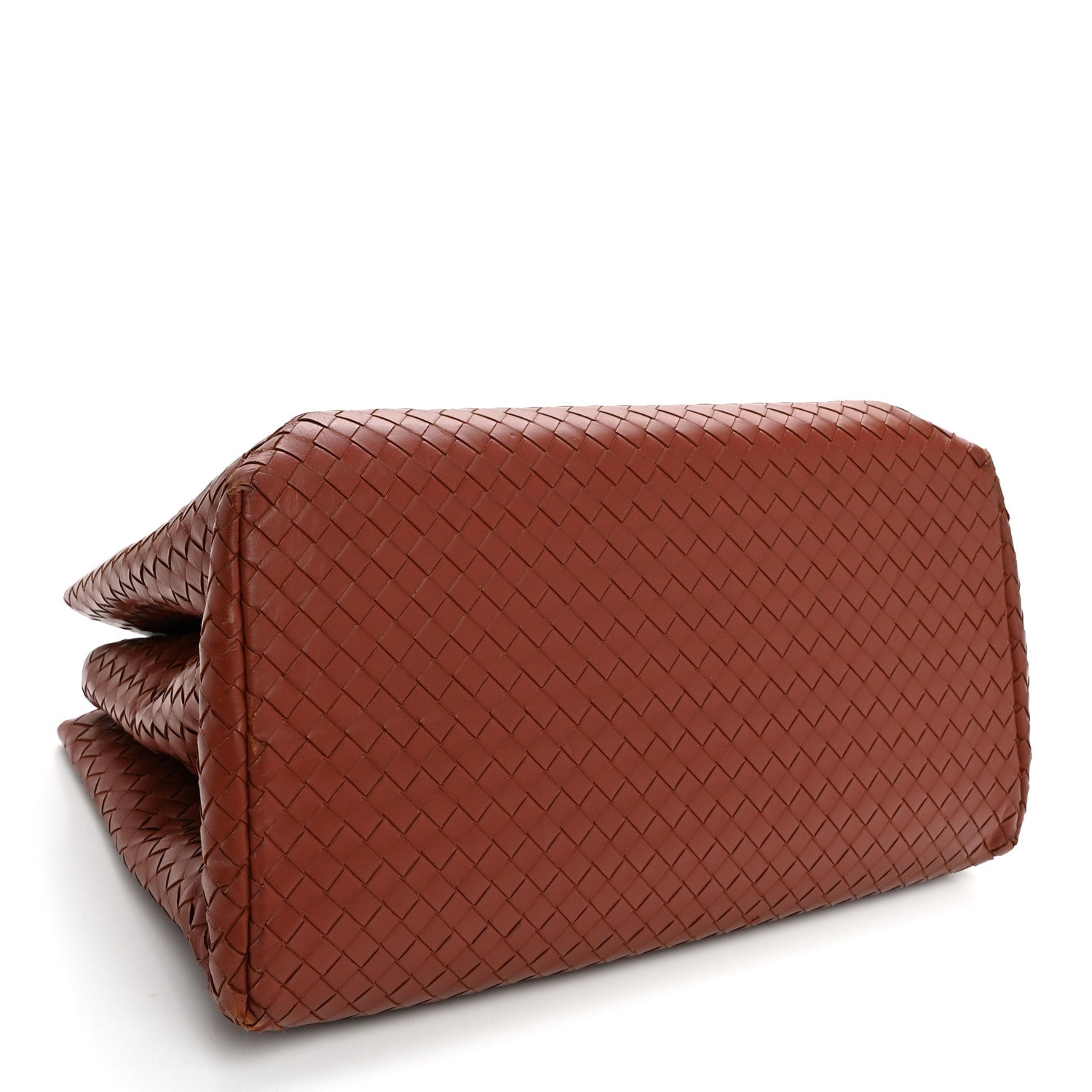 Bottega Veneta Nappa Intrecciato Medium Roma Tote Brique 4 of 13