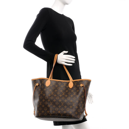 Louis Vuitton Monogram Neverfull MM 2 of 9