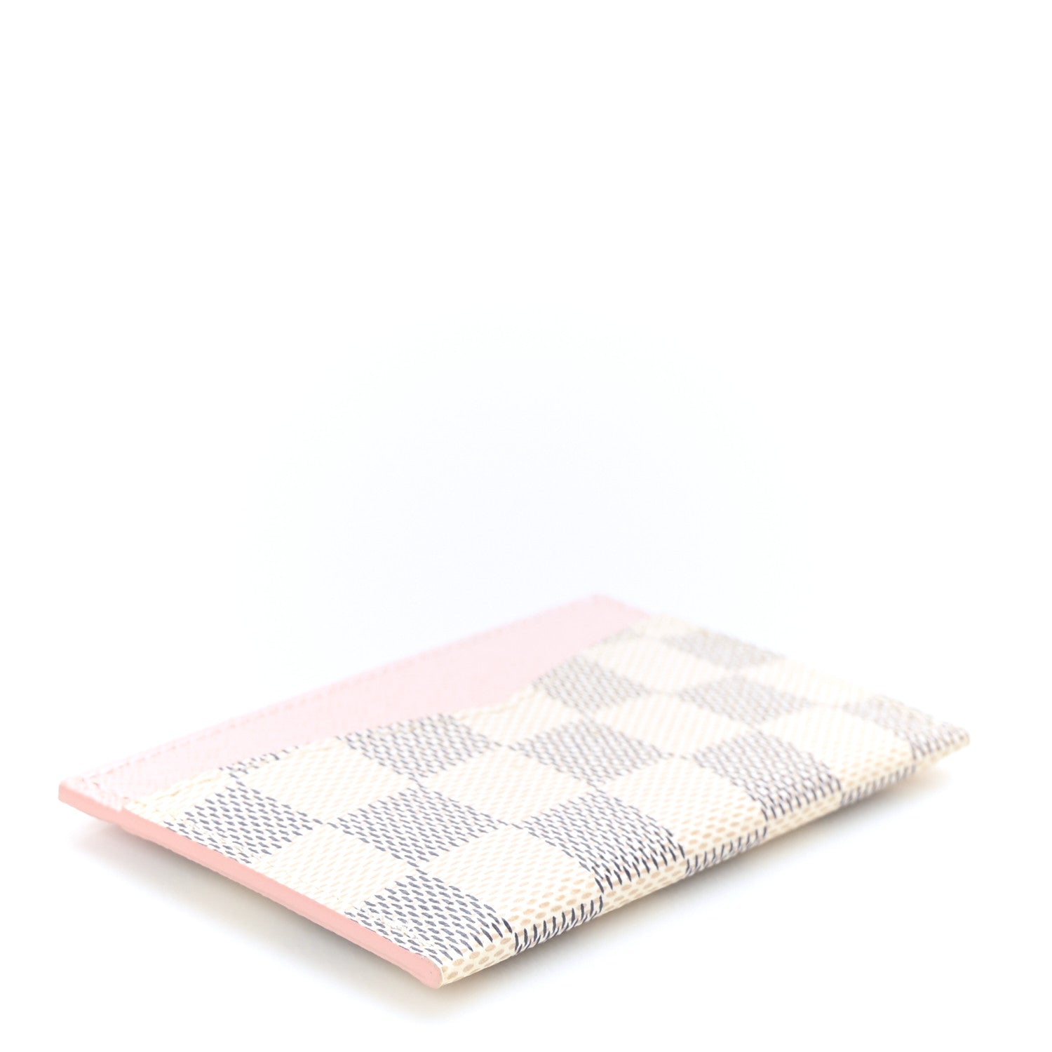 Louis Vuitton Damier Azur Daily Card Holder Rose Ballerine 4 of 6