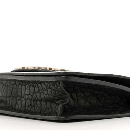 Christian Dior Canyon Grained Lambskin J'Adior Chain Flap Bag Black 9 of 10
