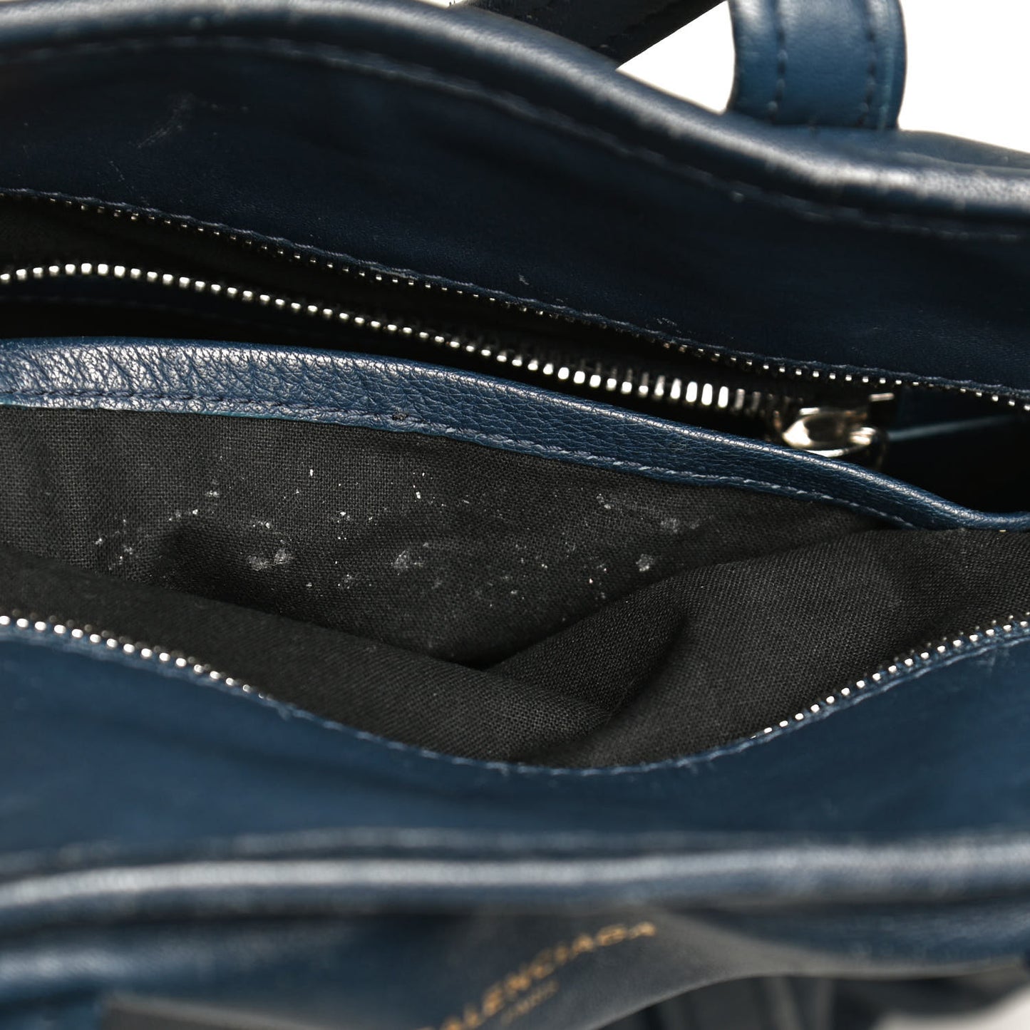 Agneau Small Bazar Shopper Tote Blue