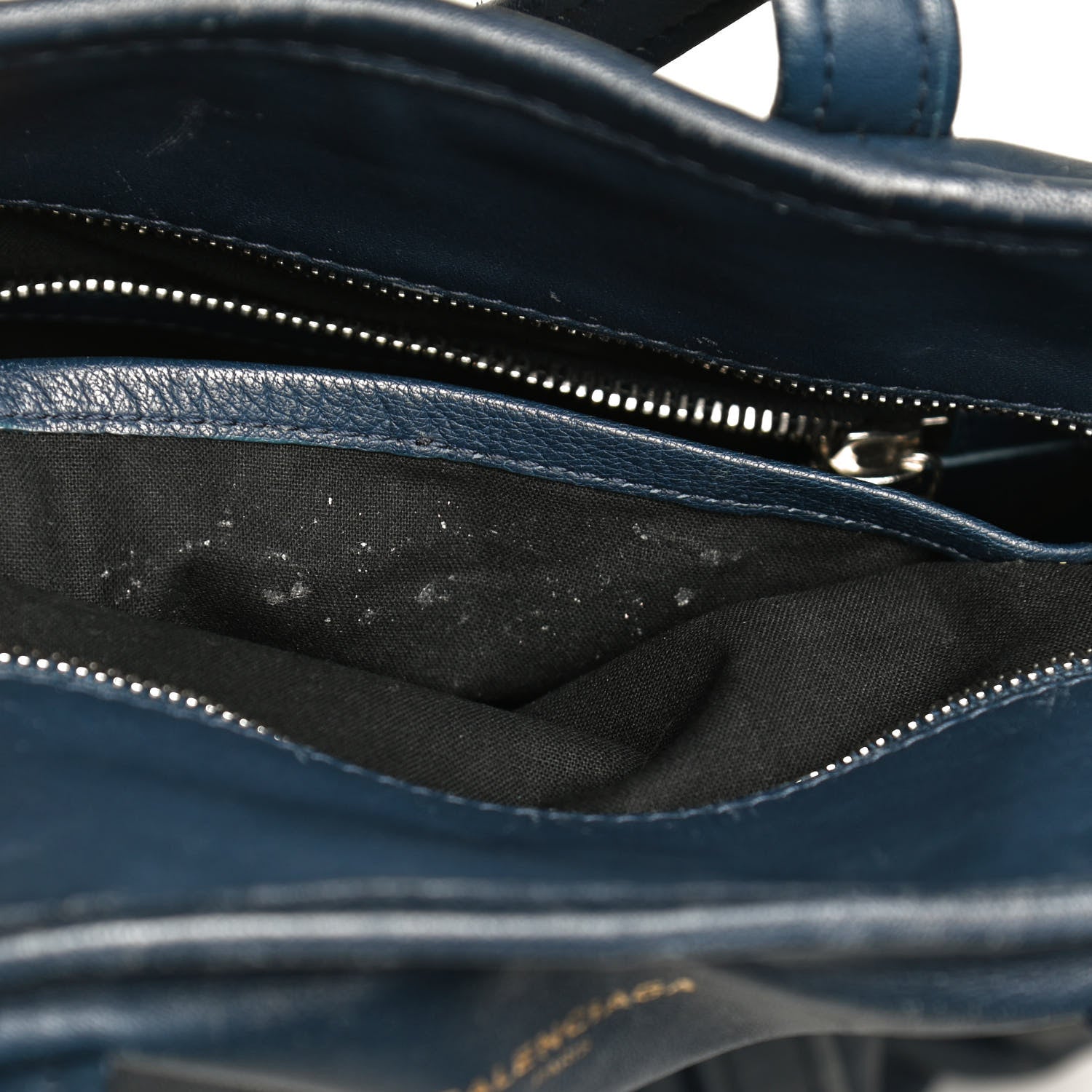 Balenciaga Agneau Small Bazar Shopper Tote Blue 13 of 15