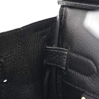 Hermes Togo Birkin 30 Black 7 of 11