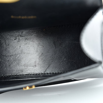 Balenciaga Shiny Box Calfskin Hourglass Top Handle Bag XS Black 11 of 14