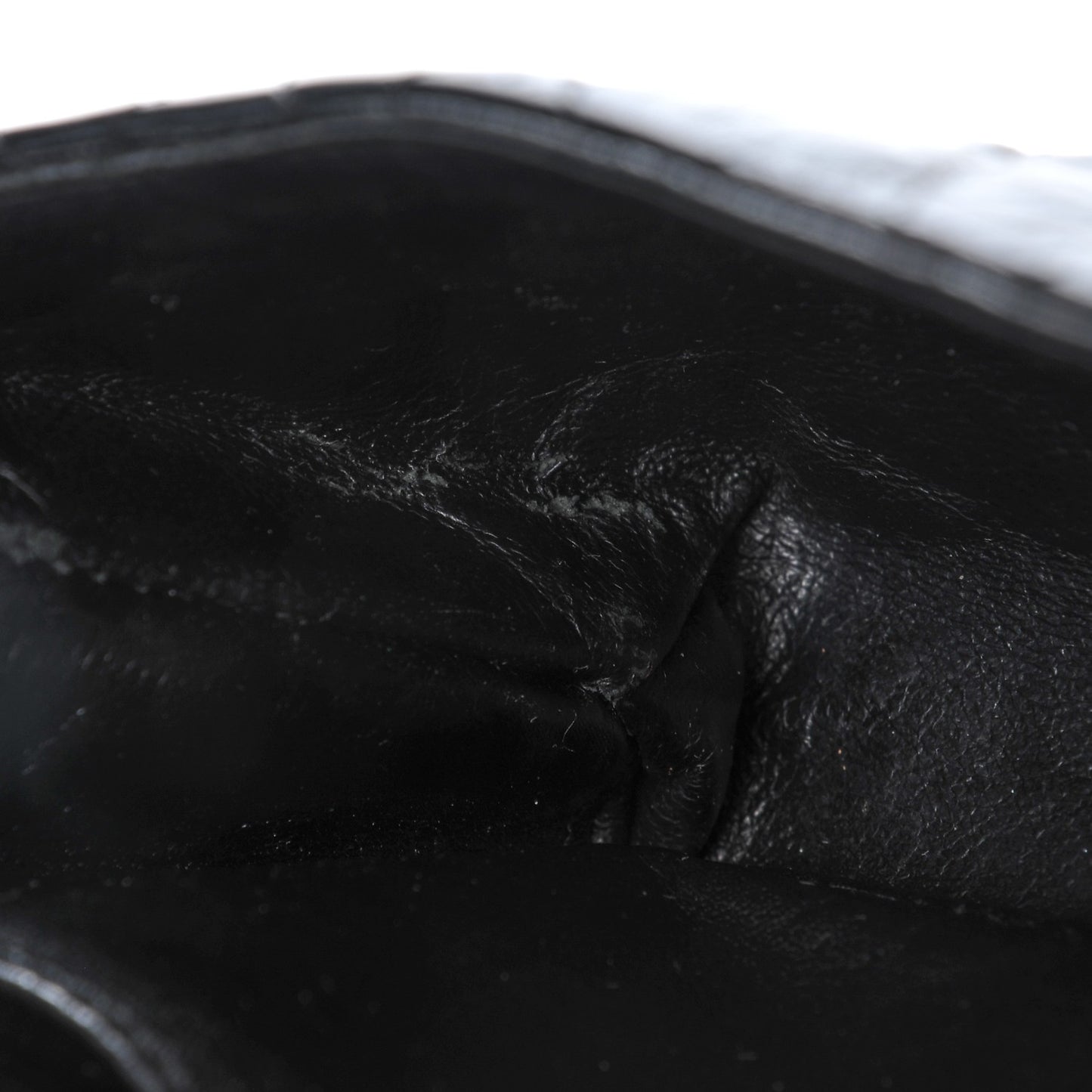 Glazed Calfskin Quilted 2.55 Reissue Flap Belt Bag Clutch Black