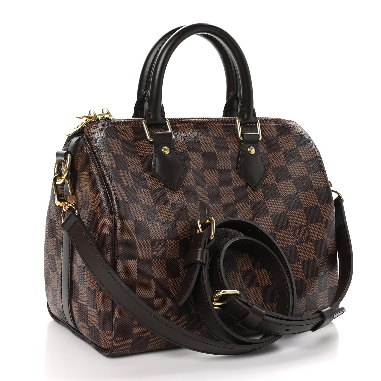 Damier Ebene Speedy Bandouliere 25