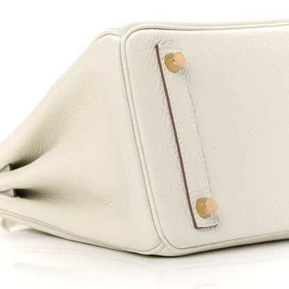 Hermes Togo Birkin 25 Mushroom 9 of 11
