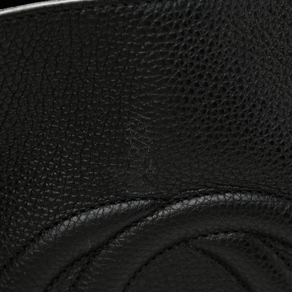 Gucci Pebbled Calfskin Medium Soho Chain Shoulder Bag Black 9 of 10