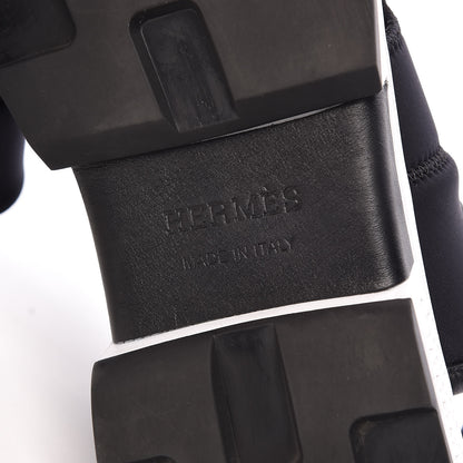 Hermes Neoprene Mens Sandals 43 Black 6 of 8