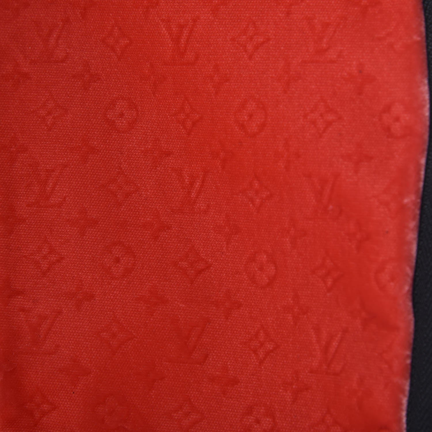 Louis Vuitton X SUPREME Lambskin Mens Hugh Slippers 8 Black 12 of 16